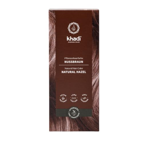 khadi Rastlinska barva za lase (orehovo rjava)