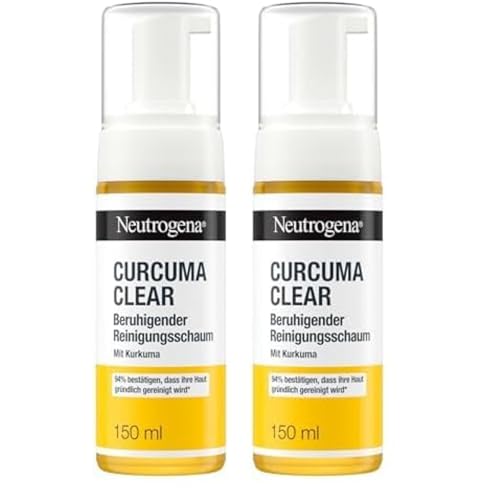 Neutrogena Curcuma Clear pomirjajoča čistilna pena
